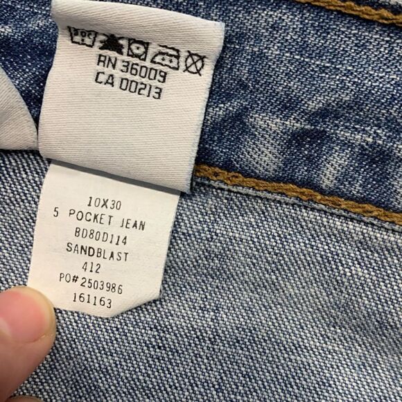 NWT Calvin Klein light weight 12 oz five pocket jeans 10x30 - Picture 11 of 13